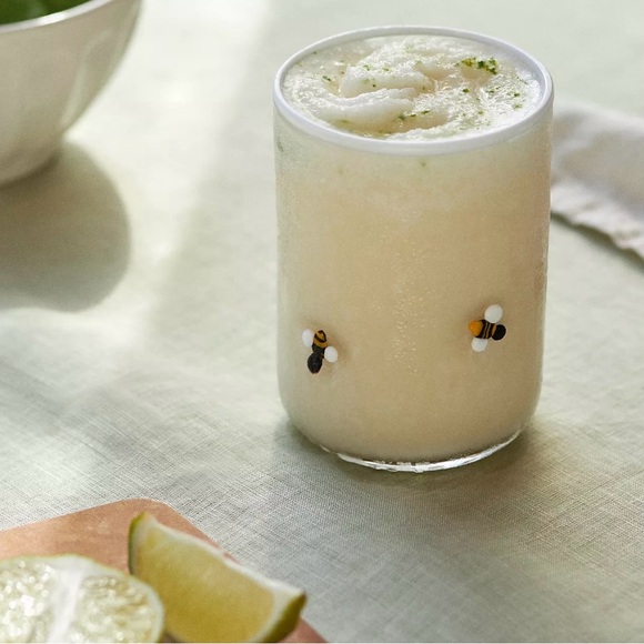 Anthropologie Set of 4 Lola Bee Icon Juice Glasses NWT - Picture 3 of 14